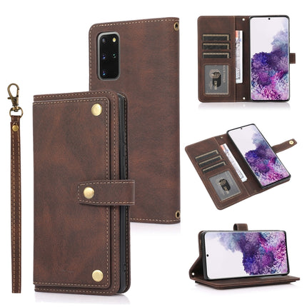 PU + TPU Horizontal Flip Leather Case with Holder & Card Slot & Wallet & Lanyard, For Samsung Galaxy S20+, For Samsung Galaxy S21 FE 5G, For Samsung Galaxy S21+ 5G, For Samsung Galaxy S21 Ultra 5G