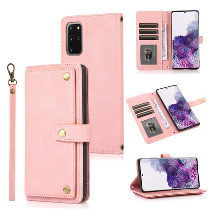 PU + TPU Horizontal Flip Leather Case with Holder & Card Slot & Wallet & Lanyard, For Samsung Galaxy S20+, For Samsung Galaxy S21 FE 5G, For Samsung Galaxy S21+ 5G, For Samsung Galaxy S21 Ultra 5G