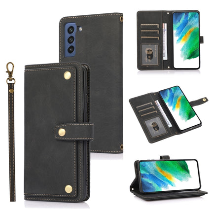 PU + TPU Horizontal Flip Leather Case with Holder & Card Slot & Wallet & Lanyard, For Samsung Galaxy S20+, For Samsung Galaxy S21 FE 5G, For Samsung Galaxy S21+ 5G, For Samsung Galaxy S21 Ultra 5G