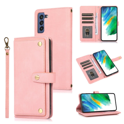 PU + TPU Horizontal Flip Leather Case with Holder & Card Slot & Wallet & Lanyard, For Samsung Galaxy S20+, For Samsung Galaxy S21 FE 5G, For Samsung Galaxy S21+ 5G, For Samsung Galaxy S21 Ultra 5G