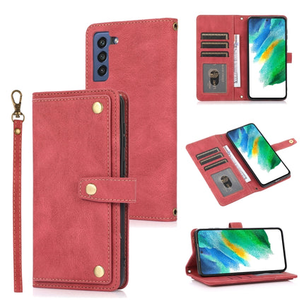PU + TPU Horizontal Flip Leather Case with Holder & Card Slot & Wallet & Lanyard, For Samsung Galaxy S20+, For Samsung Galaxy S21 FE 5G, For Samsung Galaxy S21+ 5G, For Samsung Galaxy S21 Ultra 5G