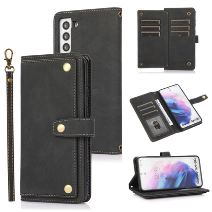 PU + TPU Horizontal Flip Leather Case with Holder & Card Slot & Wallet & Lanyard, For Samsung Galaxy S20+, For Samsung Galaxy S21 FE 5G, For Samsung Galaxy S21+ 5G, For Samsung Galaxy S21 Ultra 5G