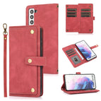 For Samsung Galaxy S21+ 5G / Wine Red