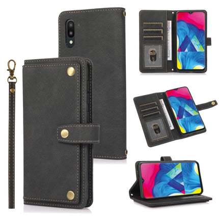 PU + TPU Horizontal Flip Leather Case with Holder & Card Slot & Wallet & Lanyard, For Samsung Galaxy A10 / M10, For Samsung Galaxy A12, For Samsung Galaxy A50 / A30s / A50s, For Samsung Galaxy S8