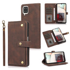 For Samsung Galaxy A12 / Brown