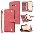 For Samsung Galaxy S8 / Wine Red