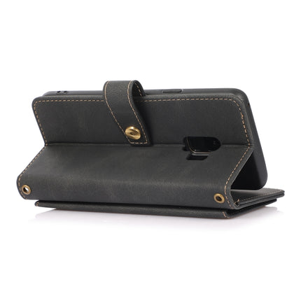 PU + TPU Horizontal Flip Leather Case with Holder & Card Slot & Wallet & Lanyard, For Samsung Galaxy S9, For Samsung Galaxy S9+