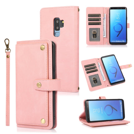 PU + TPU Horizontal Flip Leather Case with Holder & Card Slot & Wallet & Lanyard, For Samsung Galaxy S9, For Samsung Galaxy S9+