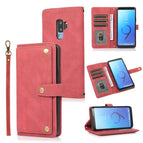 For Samsung Galaxy S9+ / Wine Red
