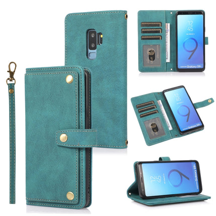 PU + TPU Horizontal Flip Leather Case with Holder & Card Slot & Wallet & Lanyard, For Samsung Galaxy S9, For Samsung Galaxy S9+
