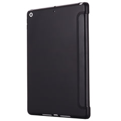 GEBEI Shockproof Horizontal Flip Leather Case with Three-folding Holder, For iPad 10.2 2021 / 2020 / 2019