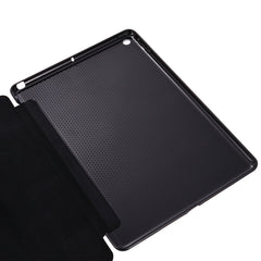 GEBEI Shockproof Horizontal Flip Leather Case with Three-folding Holder, For iPad 10.2 2021 / 2020 / 2019