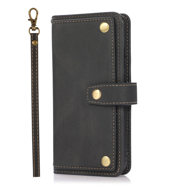 PU + TPU Horizontal Flip Leather Case with Holder & Card Slot & Wallet & Lanyard, For Huawei P20 Lite, For Huawei P30, For Xiaomi Mi 11 Pro, For Xiaomi Redmi K40