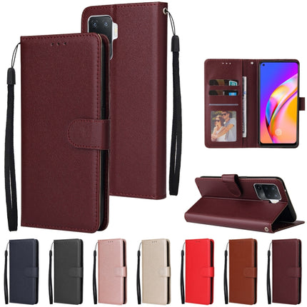 Multifunctional Horizontal Flip Leather Case, with Three Card Slot & Holder & Double Zip Wallett & Photo Frame & Lanyard, For OPPO A94 4G, For OPPO Realme 8 / 8 Pro 4G, For Xiaomi Redmi Note 10 5G