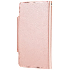 Ultradünne teilbare magnetische horizontale Flip-Ledertasche mit Kartensteckplatz und Geldbörse, für iPhone SE 2022 / SE 2020 / 8 / 7, für iPhone X / XS