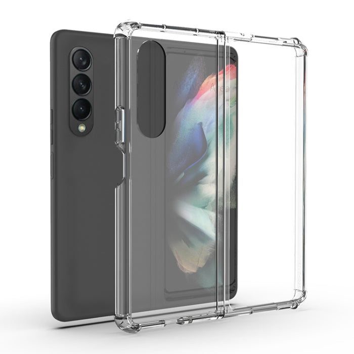 Shockproof Acrylic Folding Protective Case, For Samsung Galaxy Z Fold3 5G