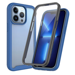 Starry Sky Solid Color Series Shockproof PC + TPU Case with PET Film, For iPhone 13 mini, For iPhone 13, For iPhone 13 Pro, For iPhone 13 Pro Max