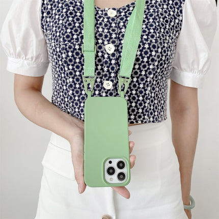 Funda protectora de silicona elástica con cordón ancho para el cuello, para iPhone 11 Pro, para iPhone 11 Pro Max