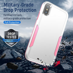 Pioneer Armor Heavy Duty PC + TPU Shockproof Case, For iPhone X / XS, For iPhone XR, For iPhone XS Max