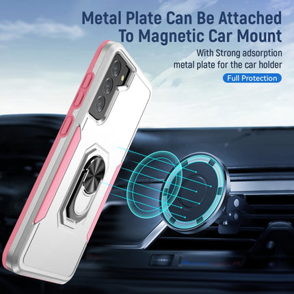 Pioneer Armor Heavy Duty PC + TPU Shockproof Case with Holder, For Samsung Galay S21 5G, For Samsung Galay S21+ 5G, For Samsung Galay S21 Ultra 5G, For Samsung Galay S21 FE