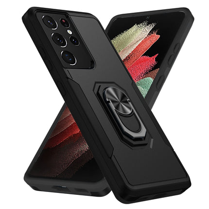 Pioneer Armor Heavy Duty PC + TPU Shockproof Case with Holder, For Samsung Galay S21 5G, For Samsung Galay S21+ 5G, For Samsung Galay S21 Ultra 5G, For Samsung Galay S21 FE