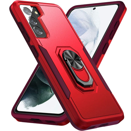 Pioneer Armor Heavy Duty PC + TPU Shockproof Case with Holder, For Samsung Galay S21 5G, For Samsung Galay S21+ 5G, For Samsung Galay S21 Ultra 5G, For Samsung Galay S21 FE