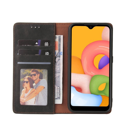 Simple Suction Closure Horizontal Flip Leather Case with Holder & Card Slot & Wallet, For Samsung Galaxy A01 EU Version, For Samsung Galaxy A02, For Samsung Galaxy A02s, For Samsung Galaxy A11 EU Version, For Samsung Galaxy A11 US Version              ...