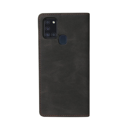 Simple Suction Closure Horizontal Flip Leather Case with Holder & Card Slot & Wallet, For Samsung Galaxy A21s, For Samsung Galaxy A21 EU Version, For Samsung Galaxy A22 5G, For Samsung Galaxy A31, For Samsung Galaxy A32, For Samsung Galaxy A32 5G