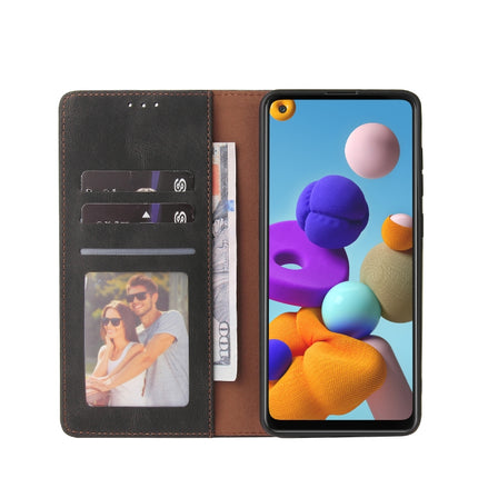 Simple Suction Closure Horizontal Flip Leather Case with Holder & Card Slot & Wallet, For Samsung Galaxy A21s, For Samsung Galaxy A21 EU Version, For Samsung Galaxy A22 5G, For Samsung Galaxy A31, For Samsung Galaxy A32, For Samsung Galaxy A32 5G