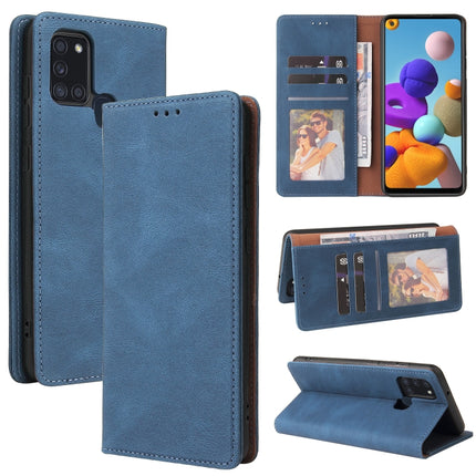 Simple Suction Closure Horizontal Flip Leather Case with Holder & Card Slot & Wallet, For Samsung Galaxy A21s, For Samsung Galaxy A21 EU Version, For Samsung Galaxy A22 5G, For Samsung Galaxy A31, For Samsung Galaxy A32, For Samsung Galaxy A32 5G