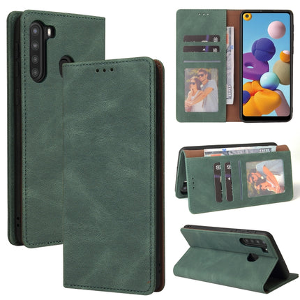 Simple Suction Closure Horizontal Flip Leather Case with Holder & Card Slot & Wallet, For Samsung Galaxy A21s, For Samsung Galaxy A21 EU Version, For Samsung Galaxy A22 5G, For Samsung Galaxy A31, For Samsung Galaxy A32, For Samsung Galaxy A32 5G