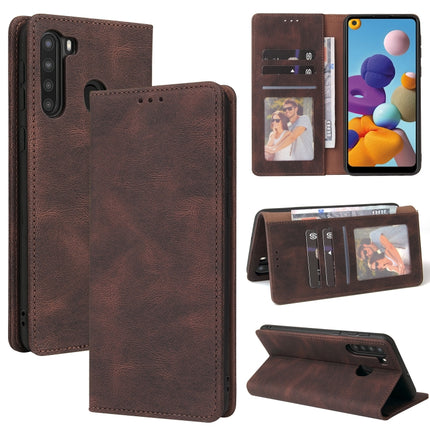 Simple Suction Closure Horizontal Flip Leather Case with Holder & Card Slot & Wallet, For Samsung Galaxy A21s, For Samsung Galaxy A21 EU Version, For Samsung Galaxy A22 5G, For Samsung Galaxy A31, For Samsung Galaxy A32, For Samsung Galaxy A32 5G