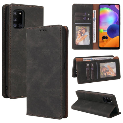 Simple Suction Closure Horizontal Flip Leather Case with Holder & Card Slot & Wallet, For Samsung Galaxy A21s, For Samsung Galaxy A21 EU Version, For Samsung Galaxy A22 5G, For Samsung Galaxy A31, For Samsung Galaxy A32, For Samsung Galaxy A32 5G