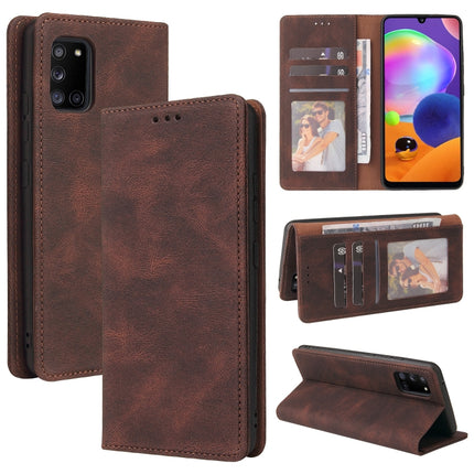 Simple Suction Closure Horizontal Flip Leather Case with Holder & Card Slot & Wallet, For Samsung Galaxy A21s, For Samsung Galaxy A21 EU Version, For Samsung Galaxy A22 5G, For Samsung Galaxy A31, For Samsung Galaxy A32, For Samsung Galaxy A32 5G