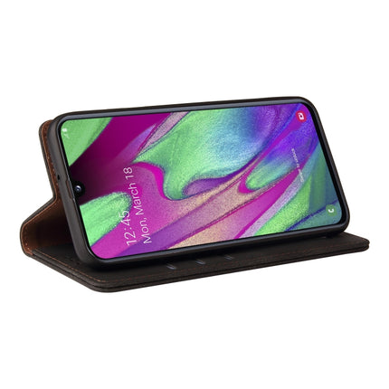 Simple Suction Closure Horizontal Flip Leather Case with Holder & Card Slot & Wallet, For Samsung Galaxy A40, For Samsung Galaxy A42 5G, For Samsung Galaxy A50, For Samsung Galaxy A51, For Samsung Galaxy A51 5G, For Samsung Galaxy A52 5G / 4G