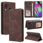 For Samsung Galaxy A40 / Brown