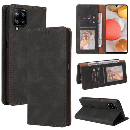 Simple Suction Closure Horizontal Flip Leather Case with Holder & Card Slot & Wallet, For Samsung Galaxy A40, For Samsung Galaxy A42 5G, For Samsung Galaxy A50, For Samsung Galaxy A51, For Samsung Galaxy A51 5G, For Samsung Galaxy A52 5G / 4G