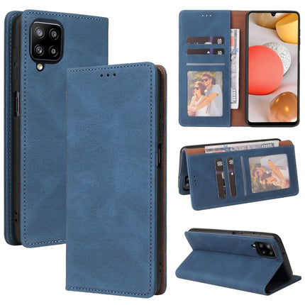 Simple Suction Closure Horizontal Flip Leather Case with Holder & Card Slot & Wallet, For Samsung Galaxy A40, For Samsung Galaxy A42 5G, For Samsung Galaxy A50, For Samsung Galaxy A51, For Samsung Galaxy A51 5G, For Samsung Galaxy A52 5G / 4G