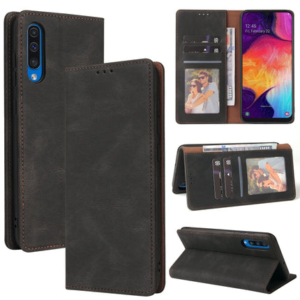Simple Suction Closure Horizontal Flip Leather Case with Holder & Card Slot & Wallet, For Samsung Galaxy A40, For Samsung Galaxy A42 5G, For Samsung Galaxy A50, For Samsung Galaxy A51, For Samsung Galaxy A51 5G, For Samsung Galaxy A52 5G / 4G