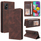 For Samsung Galaxy A51 / Brown