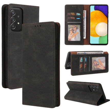 Simple Suction Closure Horizontal Flip Leather Case with Holder & Card Slot & Wallet, For Samsung Galaxy A40, For Samsung Galaxy A42 5G, For Samsung Galaxy A50, For Samsung Galaxy A51, For Samsung Galaxy A51 5G, For Samsung Galaxy A52 5G / 4G