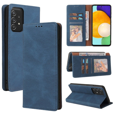 Simple Suction Closure Horizontal Flip Leather Case with Holder & Card Slot & Wallet, For Samsung Galaxy A40, For Samsung Galaxy A42 5G, For Samsung Galaxy A50, For Samsung Galaxy A51, For Samsung Galaxy A51 5G, For Samsung Galaxy A52 5G / 4G
