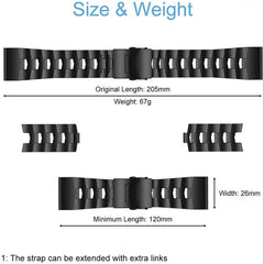 22mm Titanium Alloy Quick Release Replacement Watchband