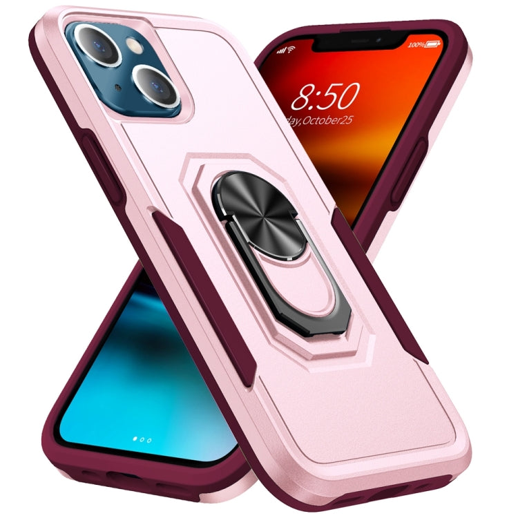Pioneer Armor Heavy Duty PC + TPU Shockproof Case with Holder, For iPhone 13 mini, For iPhone 13, For iPhone 13 Pro, For iPhone 13 Pro Max