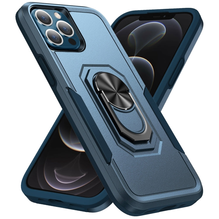 Pioneer Armor Heavy Duty PC + TPU Shockproof Case with Holder, For iPhone 13 mini, For iPhone 13, For iPhone 13 Pro, For iPhone 13 Pro Max