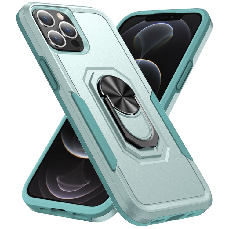 Pioneer Armor Heavy Duty PC + TPU Shockproof Case with Holder, For iPhone 13 mini, For iPhone 13, For iPhone 13 Pro, For iPhone 13 Pro Max