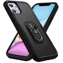 Pioneer Armor Heavy Duty PC + TPU Shockproof Case with Holder, For iPhone 13 mini, For iPhone 13, For iPhone 13 Pro, For iPhone 13 Pro Max, For iPhone 12 mini