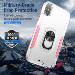 Pioneer Armor Heavy Duty PC + TPU Shockproof Case with Holder, For iPhone X / XS, For iPhone XR, For iPhone XS Max