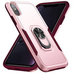 Pioneer Armor Heavy Duty PC + TPU Shockproof Case with Holder, For iPhone X / XS, For iPhone XR, For iPhone XS Max