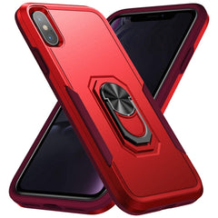 Pioneer Armor Heavy Duty PC + TPU Shockproof Case with Holder, For iPhone X / XS, For iPhone XR, For iPhone XS Max